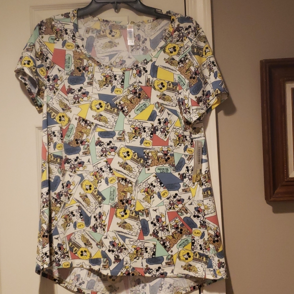 Lularoe small Disney classic T. NWT.